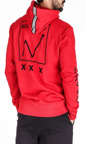 MOLETON SUCCESS C/ CAPUZ (VERMELHO)