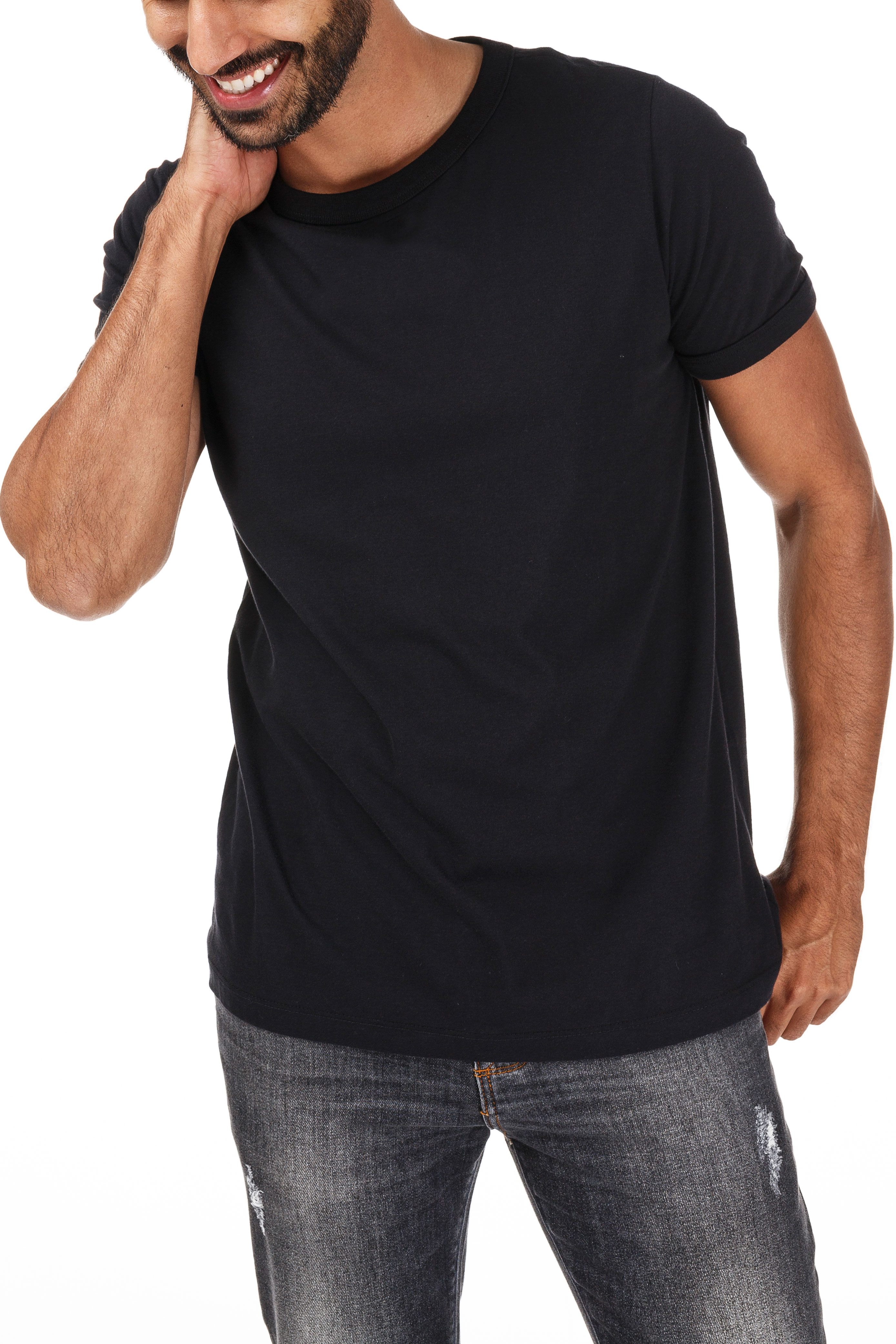 CAMISETA BÁSICA BOSS PRETA